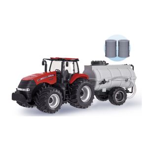 Miniatura Brinquedo Trator Magnum Case Agriculture Tanque