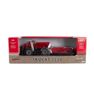 Miniatura de Metal Trident 5550 Combo Case IH 1:64