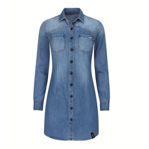 Vestido Jeans Manga Longa Tractor CASE IH