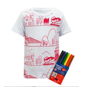 Camiseta Fazendinha Infantil Farmal Case IH